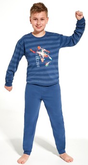 Piżama Cornette Young Boy 268/135 Soccer dł/r 134-164 jeans