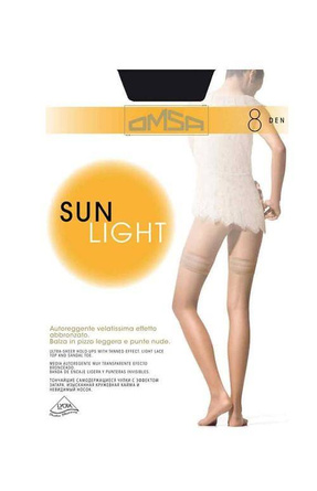 SUN LIGHT Pończochy 8 den 2-4
