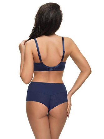 K 496 PARADISE GRANAT Biustonosz soft  na duży biust do M