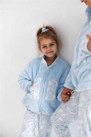BLUE DREAM  Bluza dziewczeca dł/r 110-128