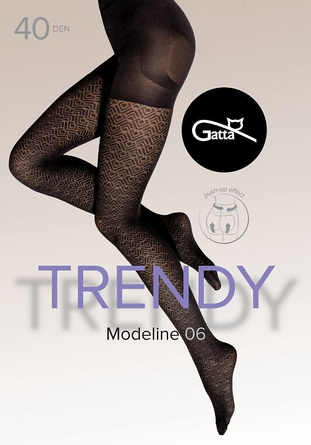 Rajstopy Gatta Modeline 06 40 den 2-4 nero