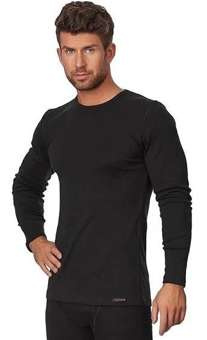 214 Authentic Thermo Plus Koszulka męska dł/r z bewełny drapanej M-3XL