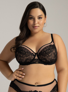 2145 Biustonosz semi soft na średni i większy biust do J