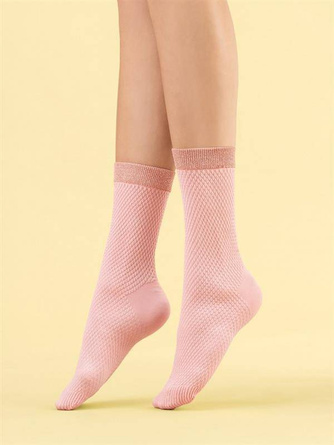 Skarpetki Fiore G 1111 Cornetto 60 den rose baletto