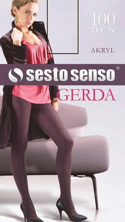 Rajstopy Sesto Senso Gerda Akryl 100 den 2-4 glace