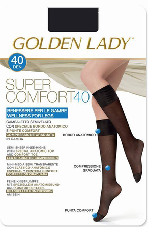 SUPER COMFORT 40 Podkolanówki 40 den