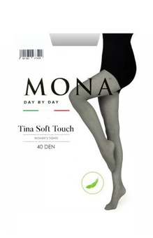 Rajstopy Mona Tina Soft Touch 40 den 2-4 black