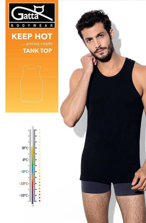 Koszulka Gatta 42114 Tank Top Keep Hot Men M-2XL black