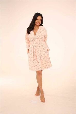546 MELANIE GROSZKI Szlafrok z kapturem S-2XL