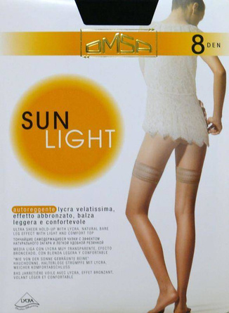 SUN LIGHT Pończochy 8 den 2-4