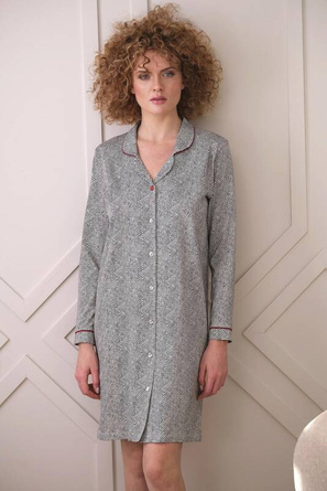 409 JODEŁKA Koszula rozpinana dł/r z bawełny S-XL 
