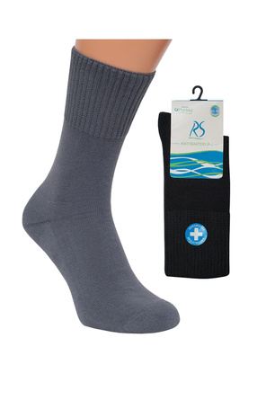 Skarpety Regina Socks Purista Antybakteryjne Frotte 35-46 ciemny brązowy