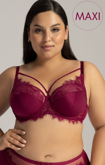 2149 MAXI Biustonosz semi soft na duży biust do L